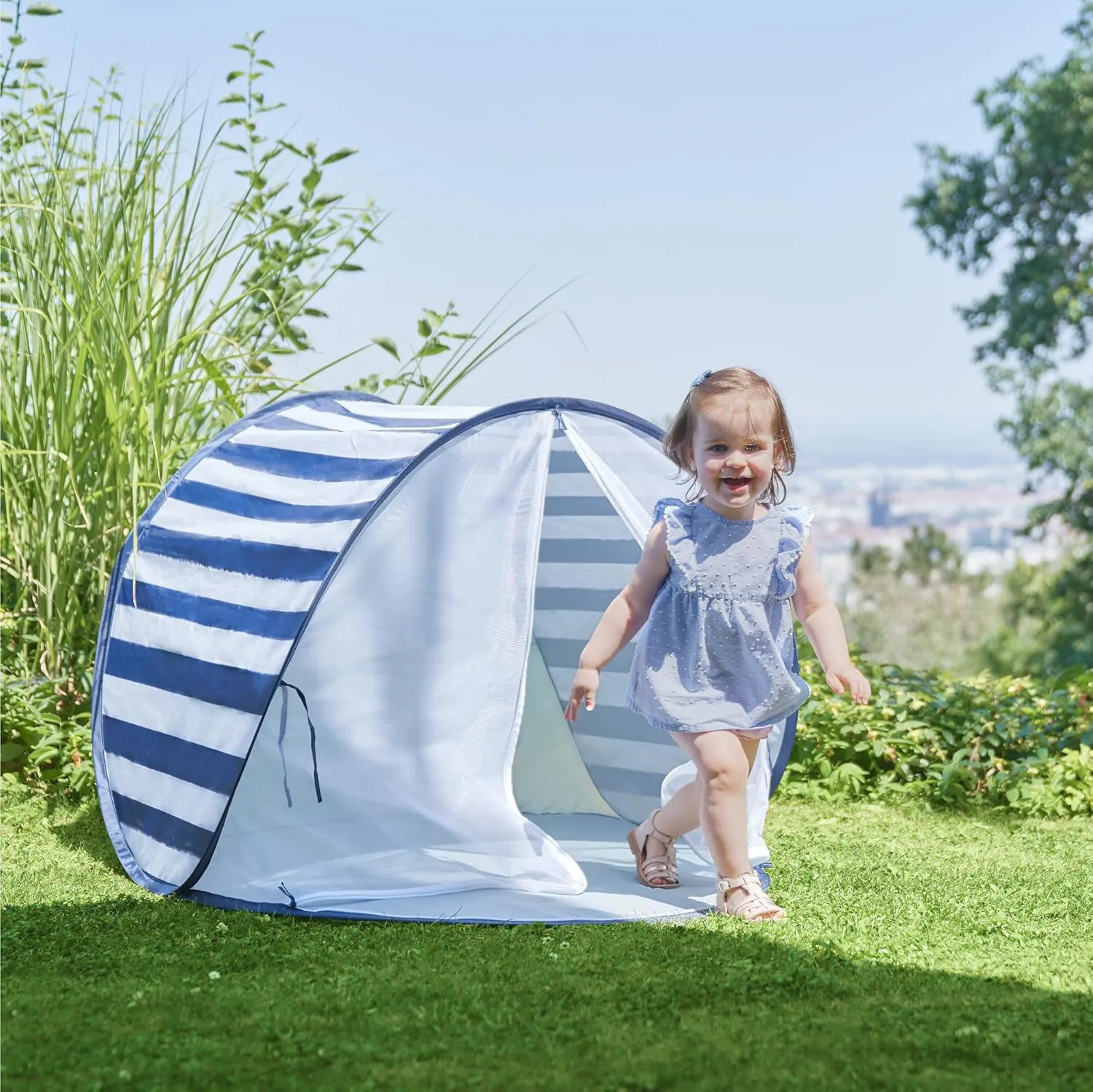 Babymoov Baby Tent with Anti UV Sun Protection UPF 50  | Pop Up Play Tent and Sun Shade (Summer 2024 Edition)