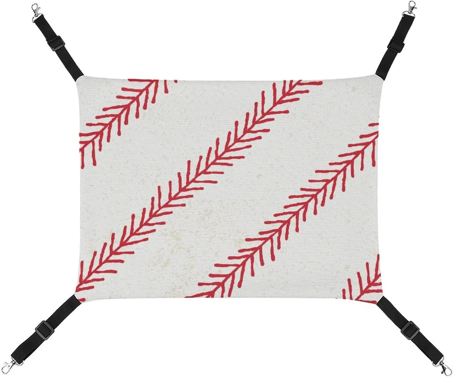 Baseball Hanging Cat Bed Soft Breathable Pet Hammock for Cage Pet Sleeper for Kitten Ferret Puppy Rabbit