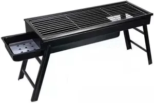 BBQ Stove Wood Burning Stove Folding Flatpack Stove, Portable fire Pit Compact Portable Wood Stove for Camping, Hiking, BBQ, Survival Cooking