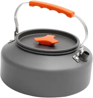 BESPORTBLE Kettle Alternative Folding Handle 1.6l Aluminum Tea Kettle for Camping Travel
