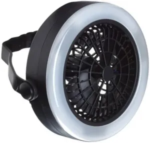BESPORTBLE Rechargeable Camping Light 18led Tent Lamp Fan Multi-Functional Outdoor Fan Lamp for Tent Hiking Fishing