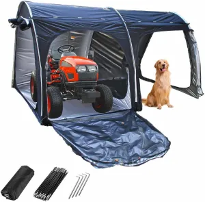 Bicycle Tent with Ventilation Mesh Bike Storage Tent with 210D Oxford Fabric PU4000 Waterproof Outdoor Storage Sheds Storage Sheds