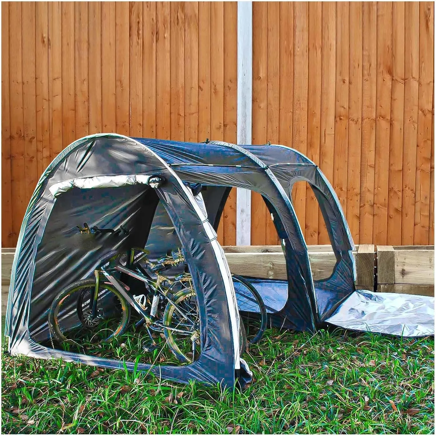 Bike Tent with Ventilation Mesh Bike Shed with 210D Oxford Fabric PU4000 Waterproof Bike Storage Shed Bike Shed