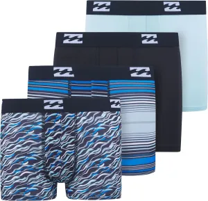 Billabong Boys Underwear 4 Pack Boxer Briefs for Boys 6-18 Durable Stretch Breathable Moisture Wicking