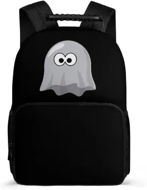 Boo Ghostly Travel Laptop Backpack 16 Inch Computer Bag Casual Daypack for Business Hiking