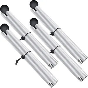 BOTINDO Tent Poles Replacement, Canopy Poles for Beach Accessories 6.5 Feet Beach Tent Canopy Extra Poles for Camping, Hiking, Backpacking, Parties (4)