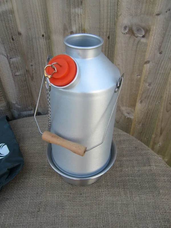Brand New Kelly Kettle. Large 'Base Camp' Size, With Two Stainless Kelly Kettle Cups.
