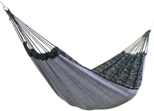 Camouflage Outdoor Hammock Double Hanging Chair Cotton Canvas Hammock Outdoor Leisure Swing Hammock