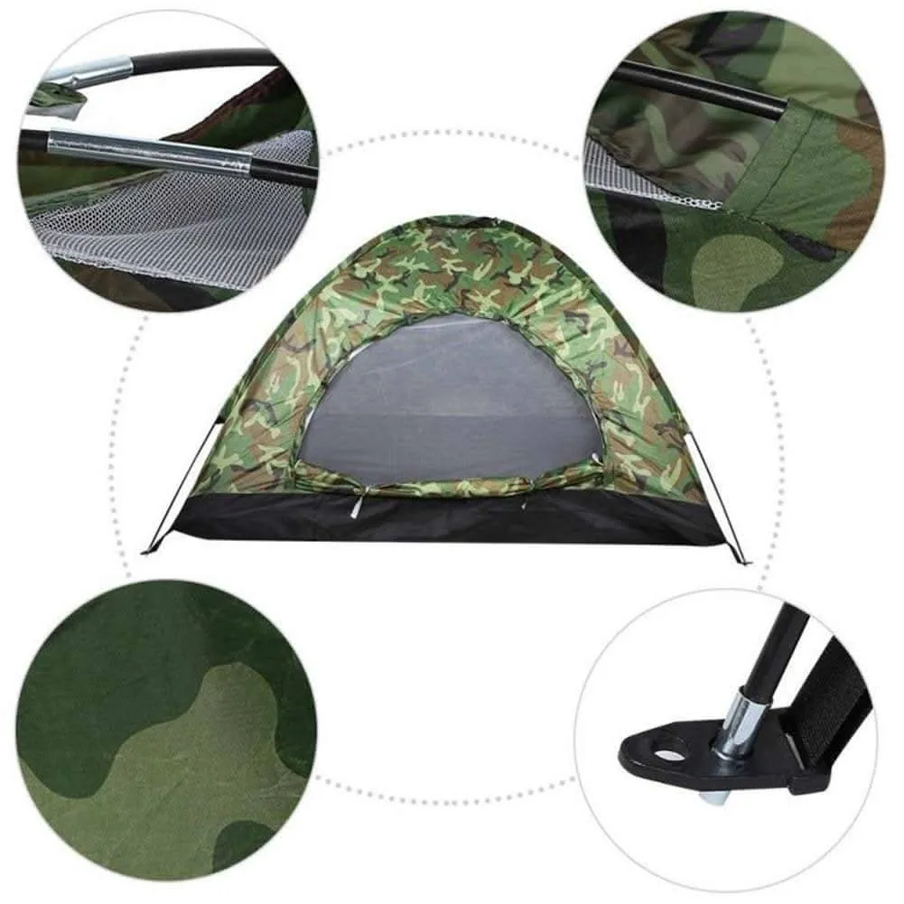 Camouflage Tents 2 Person Waterproof Tent