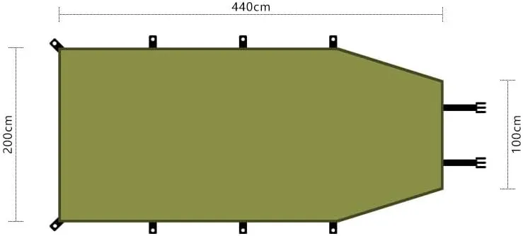 Camper Shade Awning Canopy with Complete Kits for Kia Cerato/Clarus/Joice/Magentis/Opirus/Pregio/Pride, Waterproof UV Protection, Easy Set Up, Ultra-Durable Camping Tent