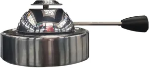 Camping Accessories Portable Gas Grill Outdoor Windproof Butane Camp Stove, with Multi-Function Large Baking Pan