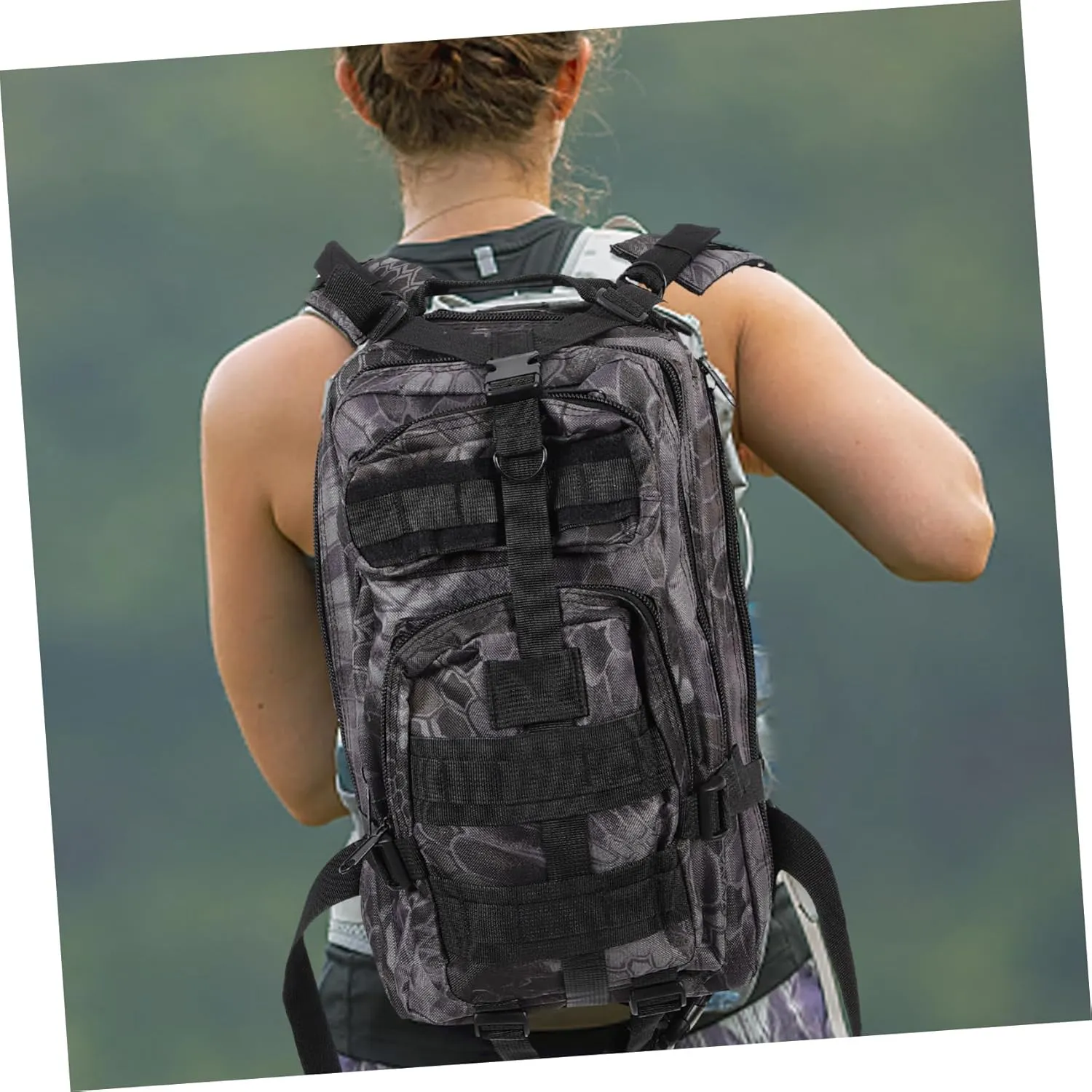 Camping Backpacks Multifunctional Bag Backpack for Outdoor Back Storage Pouch Double Shoulder Bag