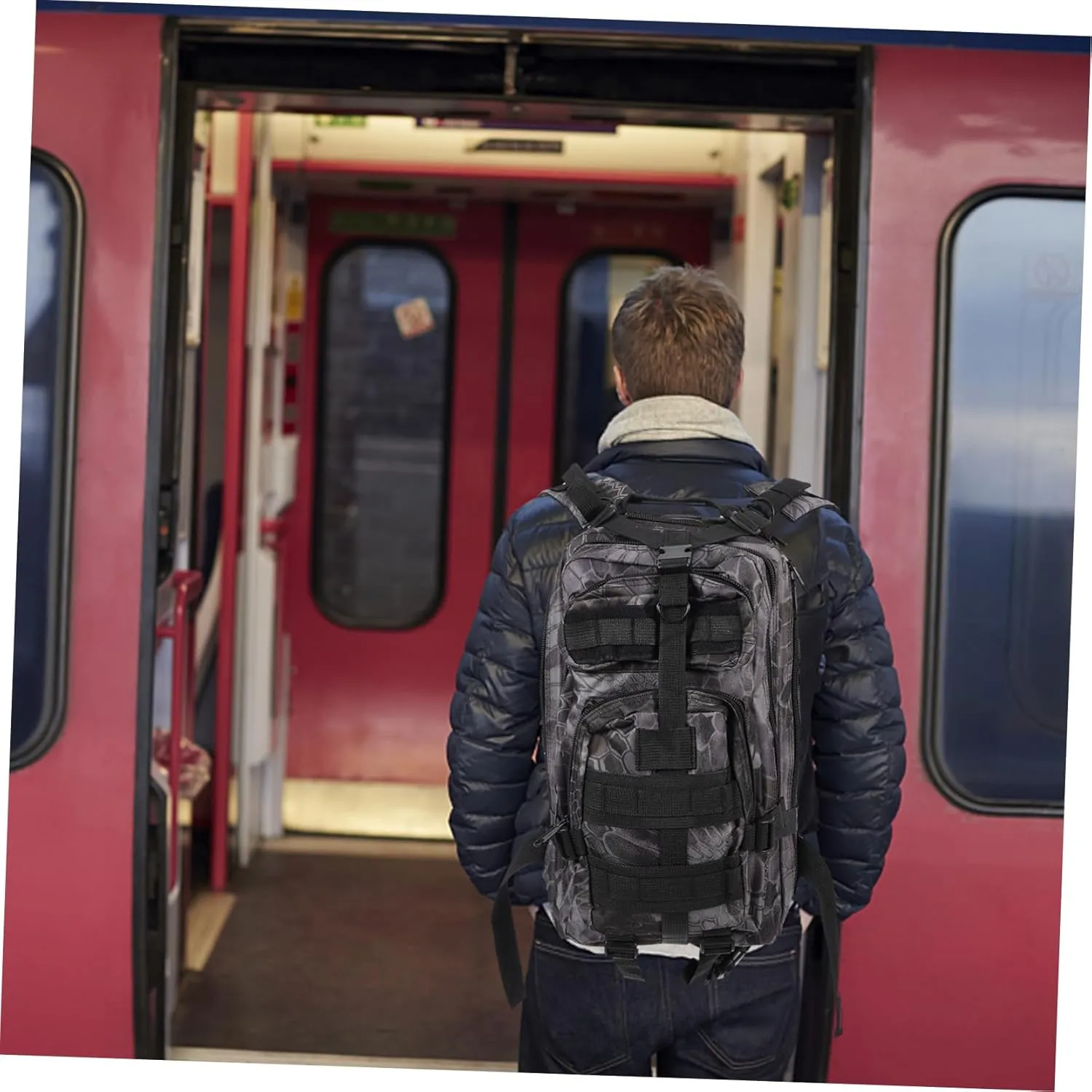 Camping Backpacks Multifunctional Bag Backpack for Outdoor Back Storage Pouch Double Shoulder Bag