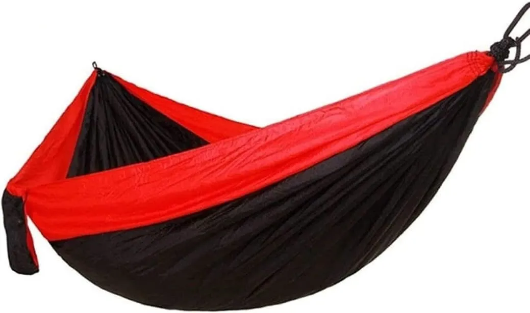 Camping Hammock Bed Double Hammock Adult Outdoor Backpacking Travel Survival Sleeping Bed Portable Camping Easy to Clean Hammock Swing