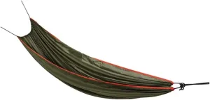 Camping Hammock Bed Portable Hammock Nylon Parachute Hammocks for Backpacking Travel Beach Backyard Patio Hiking Outdoor Recreation Hammock Swing (Color : Green, Size : 250 * 100cm)