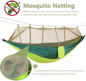 Camping Hammock Hammock Tent Mosquito Net Outdoor Camping Hammock with Mosquito Net Lightweight Nylon Portable