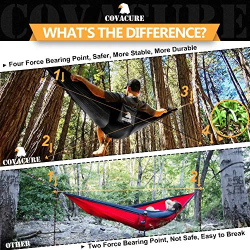 Camping Hammock - Lightweight Double Portable Hammock-Upto 772lbs