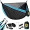 Camping Hammock Mosquito Net w/ 2 Tree Straps,Double & Single Hammocks