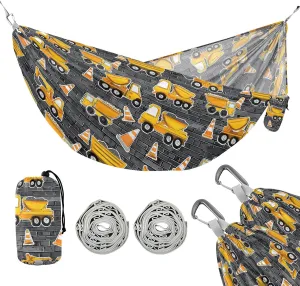 Camping Hammock Outdoor Hammocks for Outside Cute Truck Beach Trees Portable Lightweight with Pockets Tree Straps Indoor