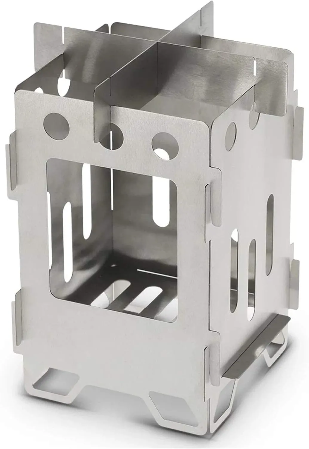 Camping Stove Folding Fuel Camp Stove Titanium Wood Burning Stove Backpacking Stove