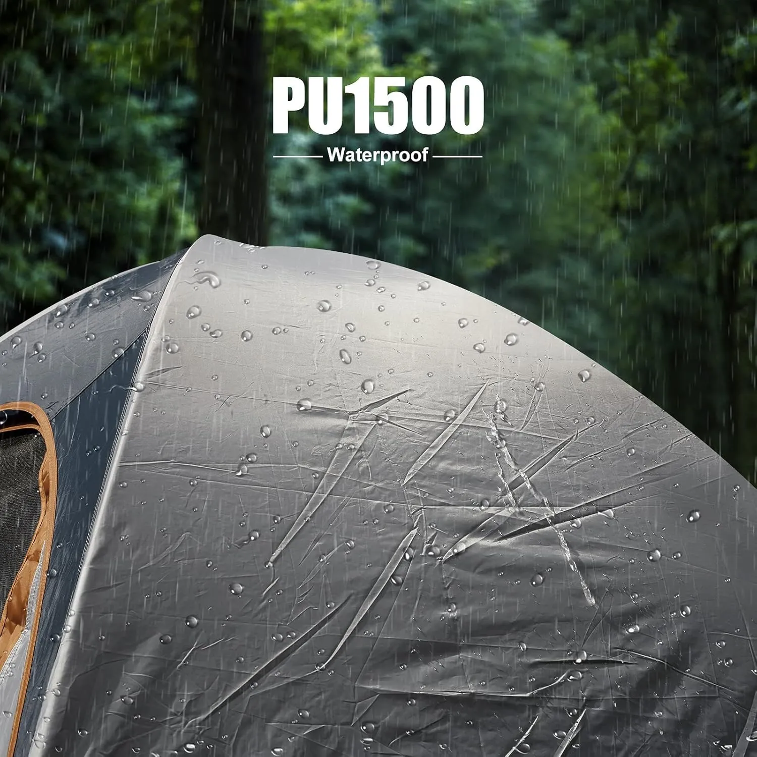 Camping Tent 2 Person, Waterproof Windproof Tent with Rainfly Easy Set up-Portable Dome Tents for Camping…