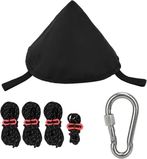 Camping Tent Connect Hat,Oxford Cloth Connecting Adapter Cap for Tent - Foldable Camping Gear Canopy Connection Adapter for Picnic