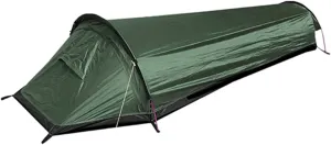 Camping Ultralight Tent, Travel Backpack Single Tent, Army Green Tent 100% Sleeping Bag