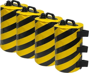 Canopy Water Weights Bag, Leg Weights for Pop up Canopy (Yellow)