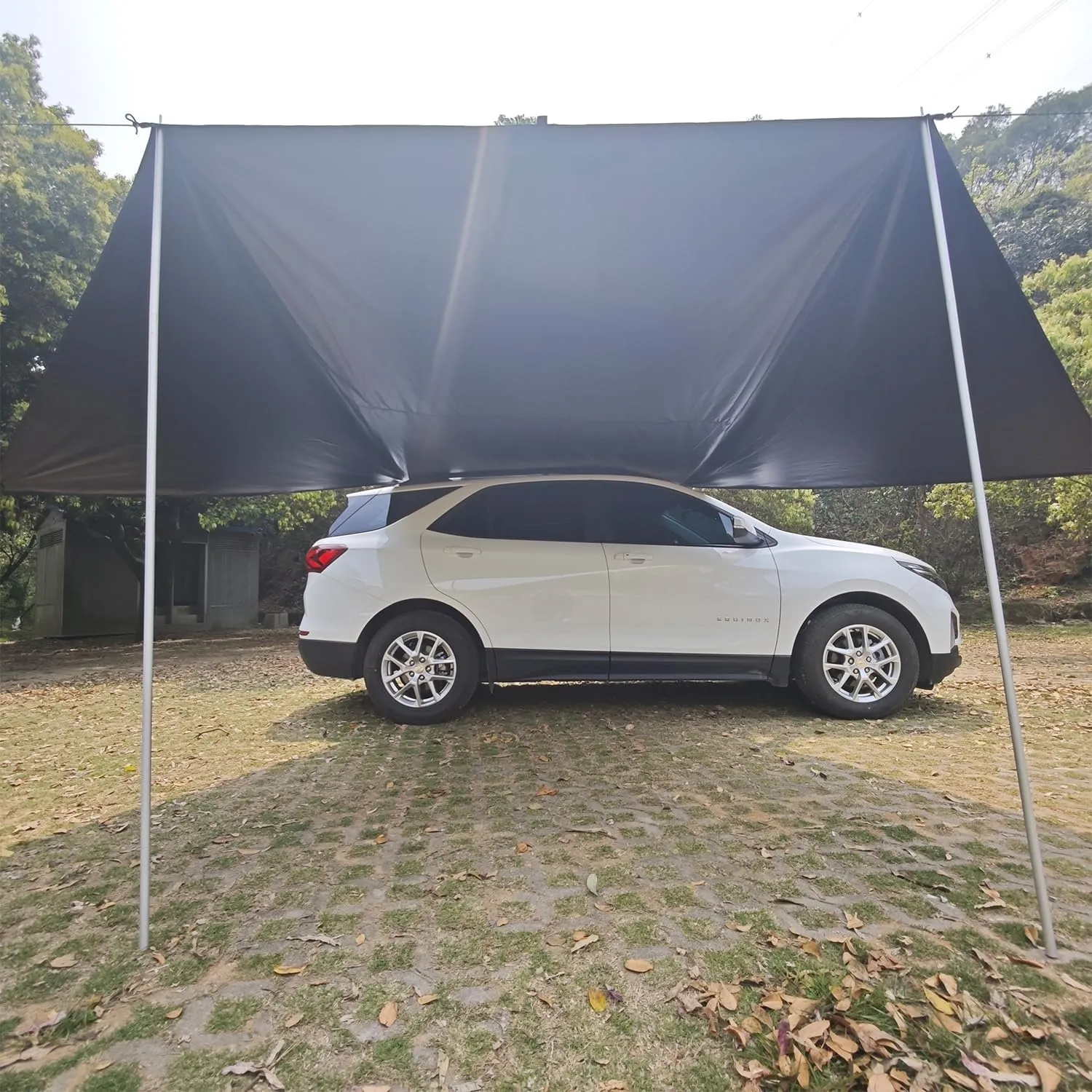 Car Awning Camping SUV Sun Shelter Waterproof Universal Tent Canopy Anti-UV for Van Campervan Caravan Truck Vehicle
