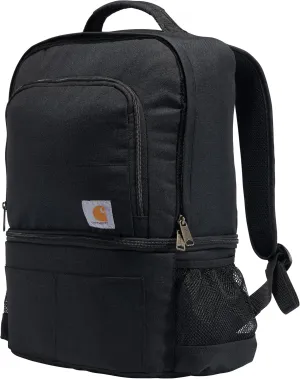 Carhartt Insulated 24 Can Two Compartment Cooler Backpack, Fully-Insulated Base, Durable Water-Resistant for Camping, Beach & Travel
