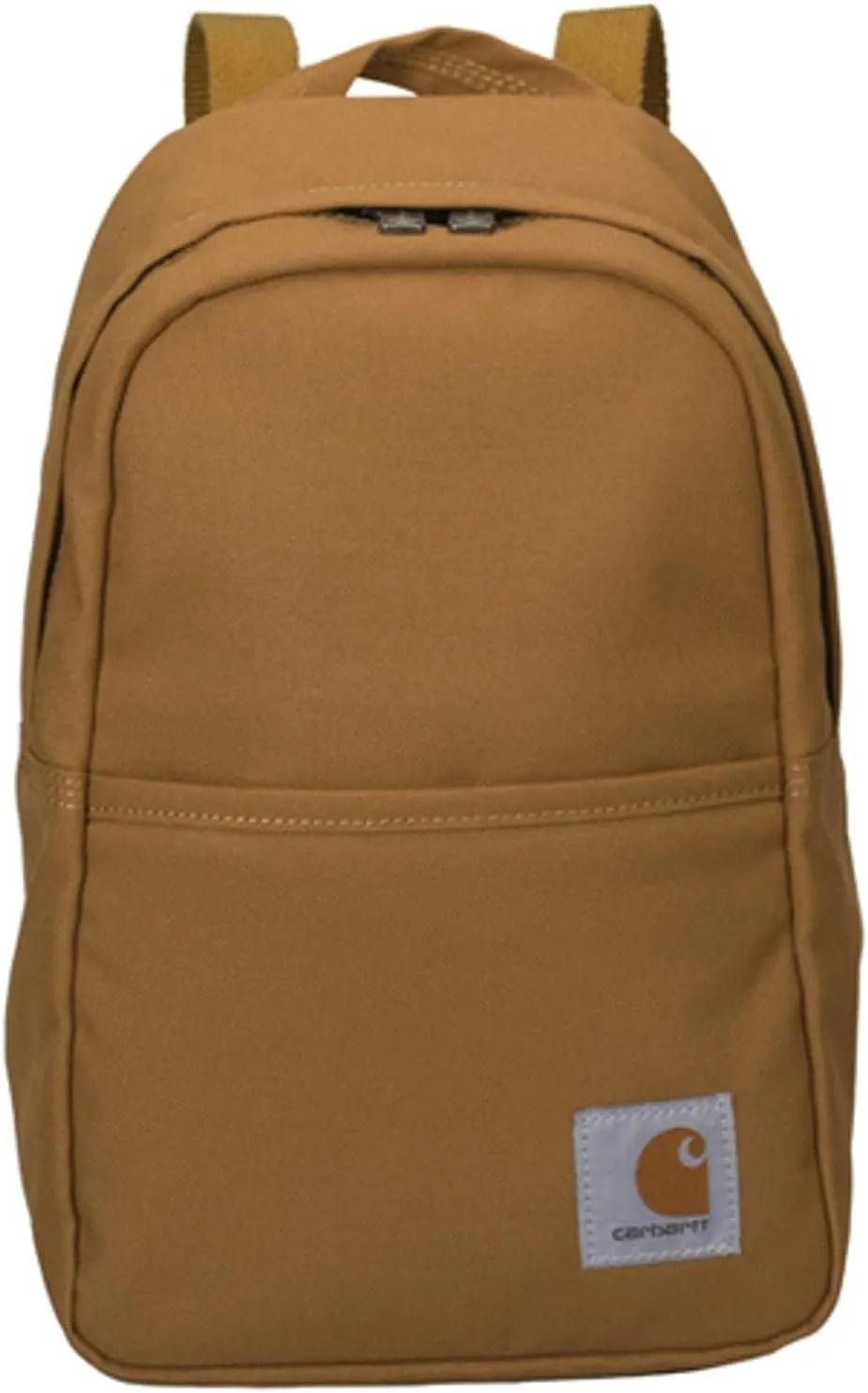 Carhartt Mini Backpack, Everyday Essentials Daypack for Men and Women, Brown, One Size