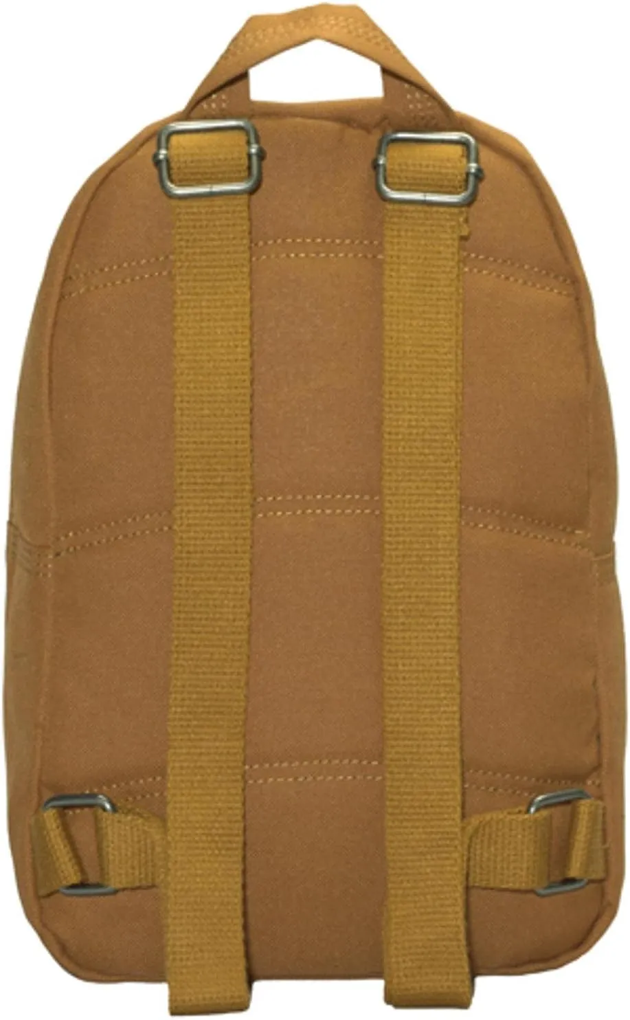 Carhartt Mini Backpack, Everyday Essentials Daypack for Men and Women, Brown, One Size