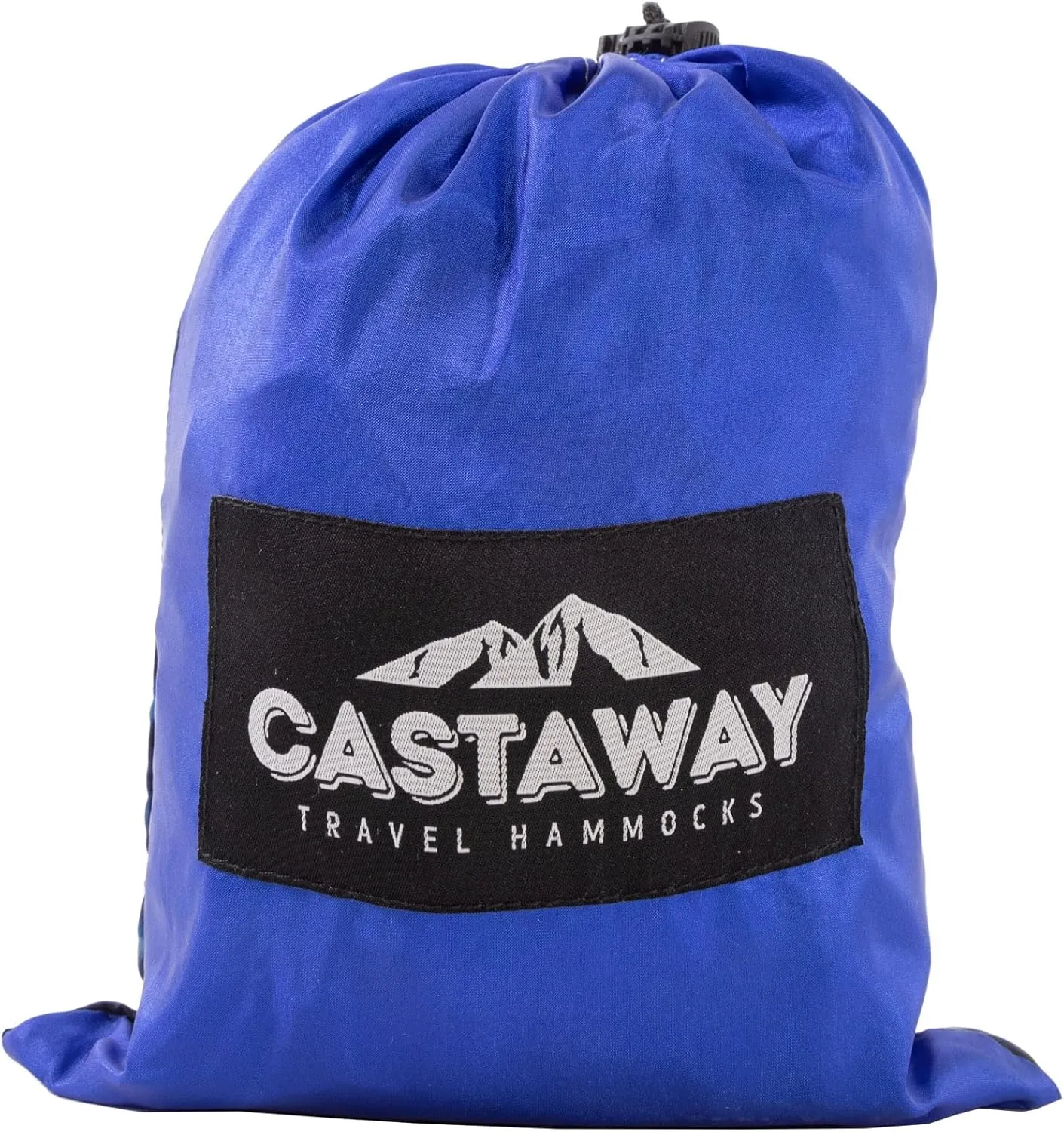 Castaway Travel Hammocks Double Galaxy Camping Hammock with 2 Tree Straps, Triple Stitched Durable Nylon Material, Compact Design for Backpacking, Travel, Beach, Backyard, Patio, Hiking