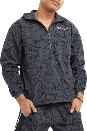 Champion Men's Windbreaker Jacket with Scuba Hood