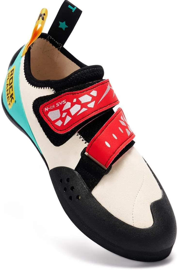 Climbing Shoes Men Lightweight Strong Anti-Slip Indoor Outdoor Rock Climbing Gym Training Beginner to Pro Performance