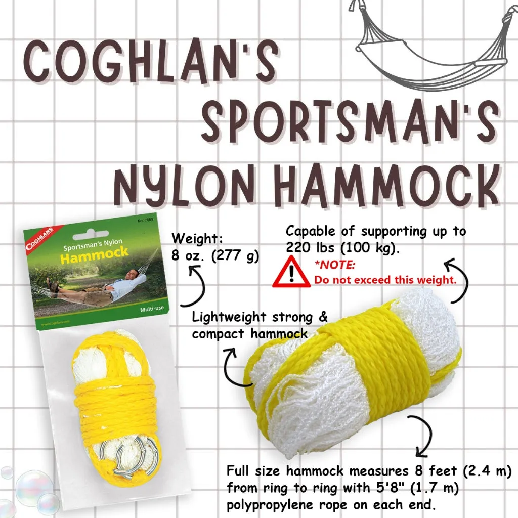 Coghlan's Sportsman's Nylon Hammock