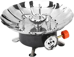 Compact Camping Stove Portable Outdoor Stove Easy To Use Foldable Stove Perfect For Camping Hiking And Picnics Camping Kitchen Appliances