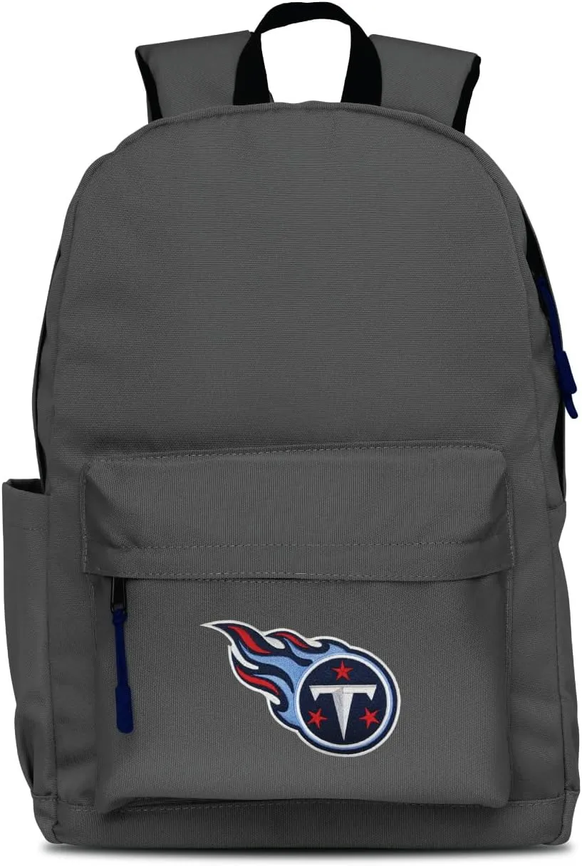 Denco Tennessee Titans Campus Backpack - Ideal for the Gym, Work, Hiking, Travel, School, Weekends, and Commuting