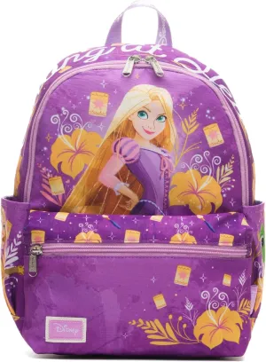 Disney Tangled Rapunzel Strong at Heart 13" Deluxe Nylon Daypack