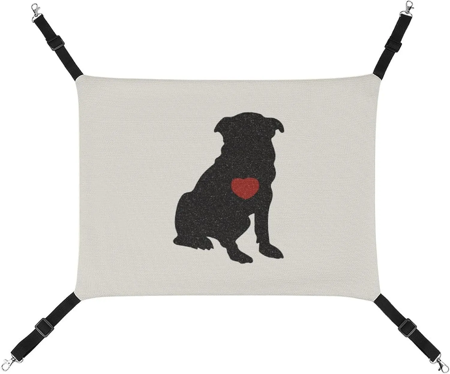 Dog Heart Hanging Cat Bed Soft Breathable Pet Hammock for Cage Pet Sleeper for Kitten Ferret Puppy Rabbit, style, 20240327