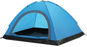 Dome Tents Outdoor Automatic Double Instant Pop-Up Tent, Lightweight Portable Easy to Set Up for Park Picnic BBQ Fishing
