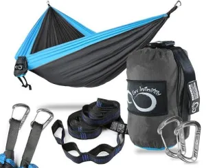 Double Camping Hammock With Upgraded Features