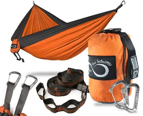 Double Camping Hammock With Upgraded Features