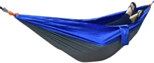 Double Camping Hammock,Nylon Parachute Hammock,Lightweight Portable 2 Person Travel Swing Camp Hanging Bed for Outside Hiking Beach Backpack Survival Travel