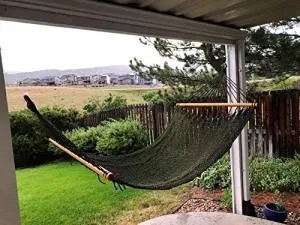 Double Hammock with Spreader Bars Indoor and Outdoor HMK-2211-172