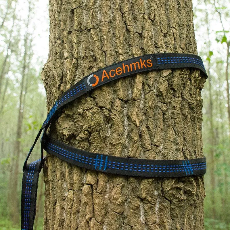 Double Persons Camping Hammock portable Parachute with Tree Straps on Sale