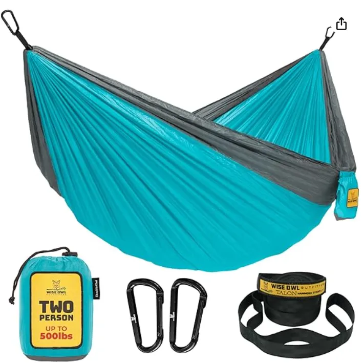 Durable Camping Hammock for Backpacking & Travel