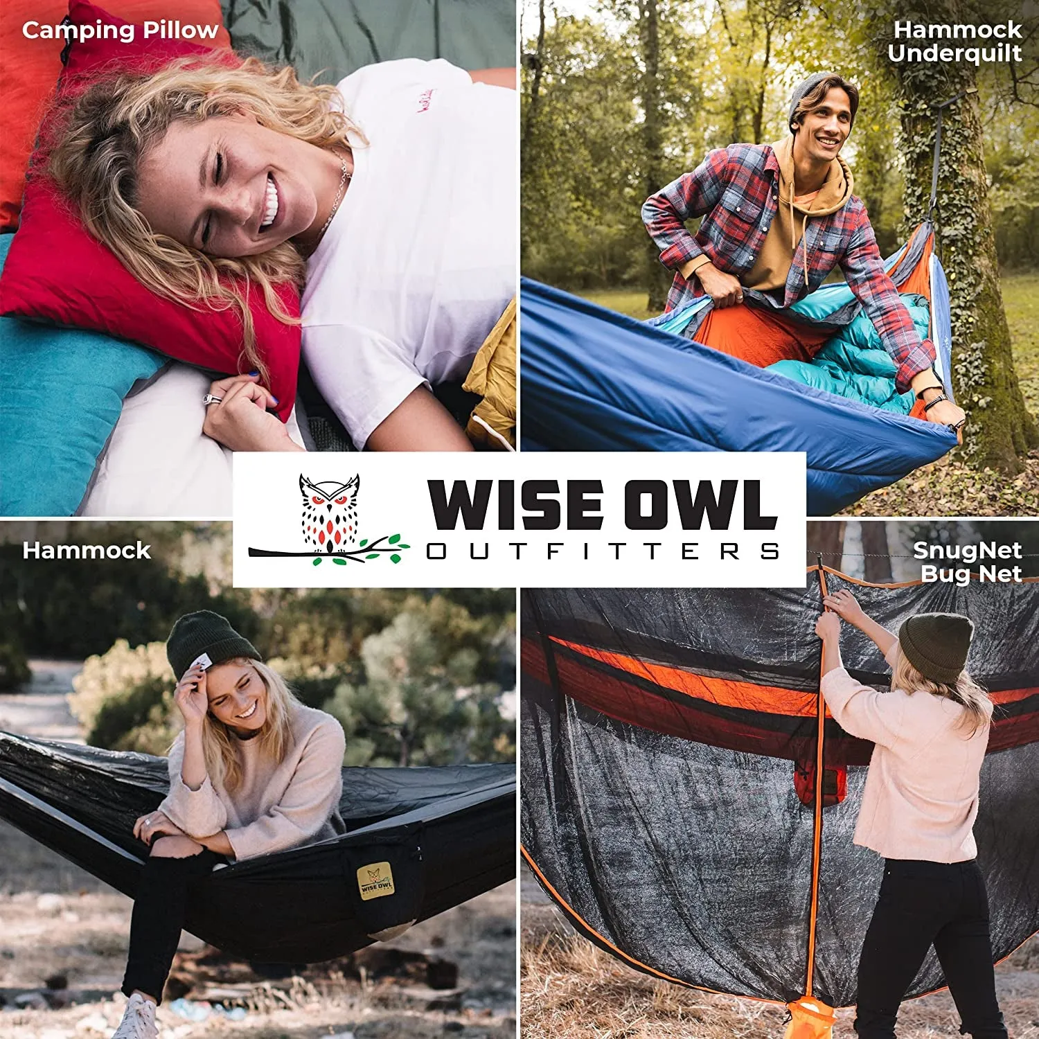 Durable Camping Hammock for Backpacking & Travel