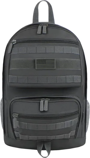 East West U.S.A 19-inch Tactical Molle Sport Military Assault Rucksacks Hiking Trekking Bag (Grey)