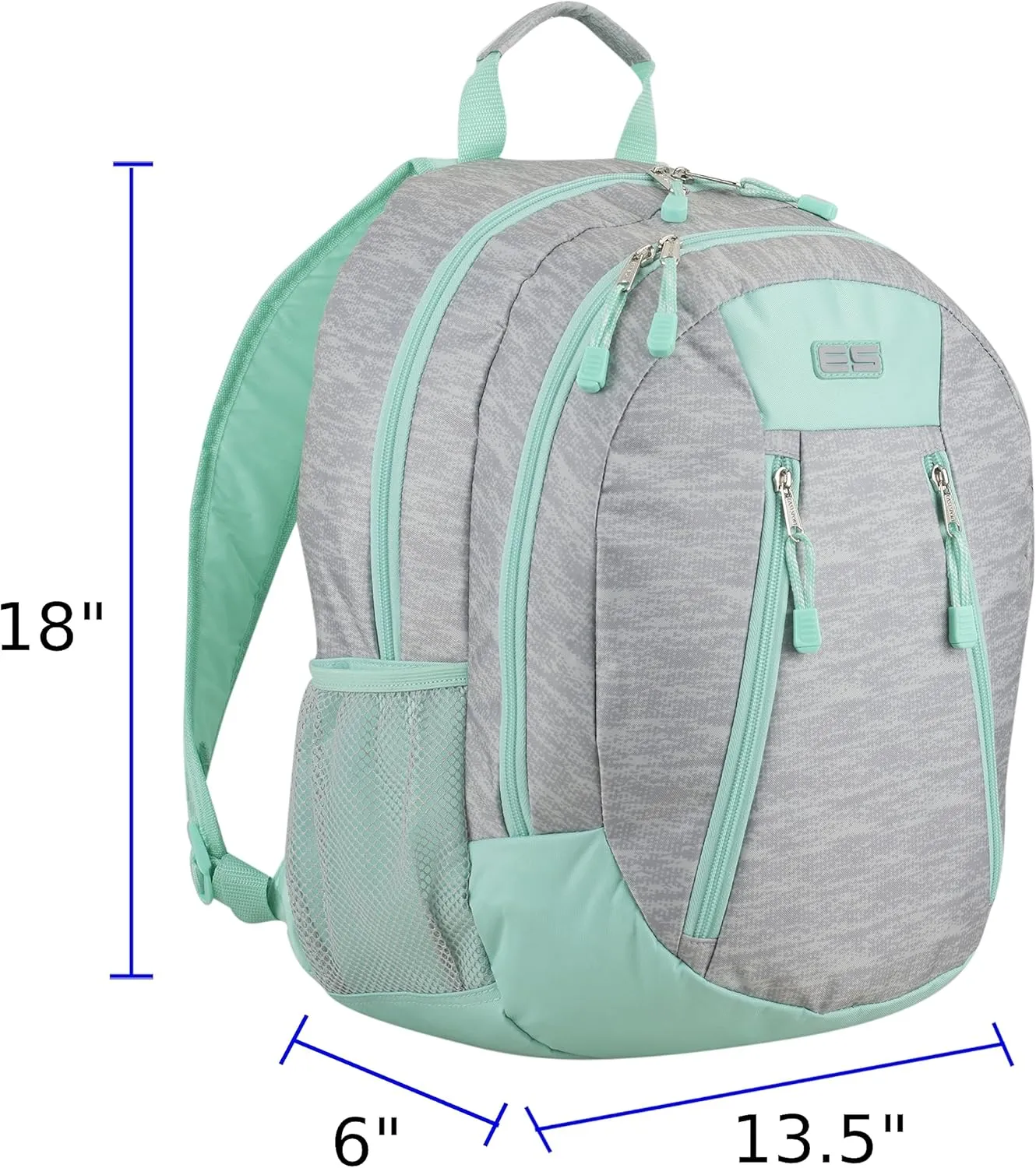 Eastsport Travel Laptop Backpack, Multipurpose Casual Daypack, College Bookbag for Hiking, Gym, Camping, Sport